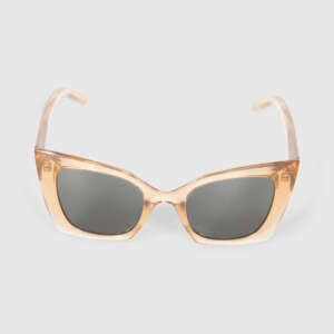 Saint Laurent Nude Grey Cat Eye Sunglasses