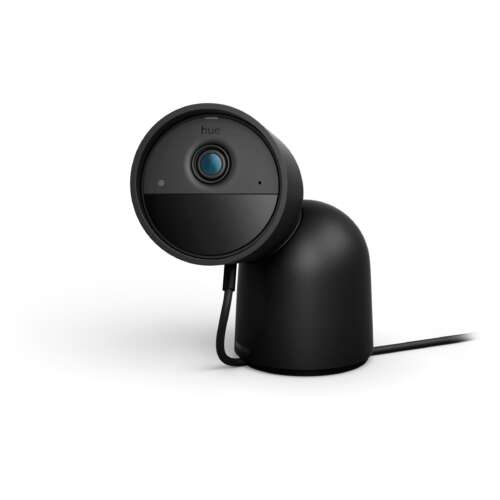 Hue Secure Wired Camera With Desktop Stand - Black